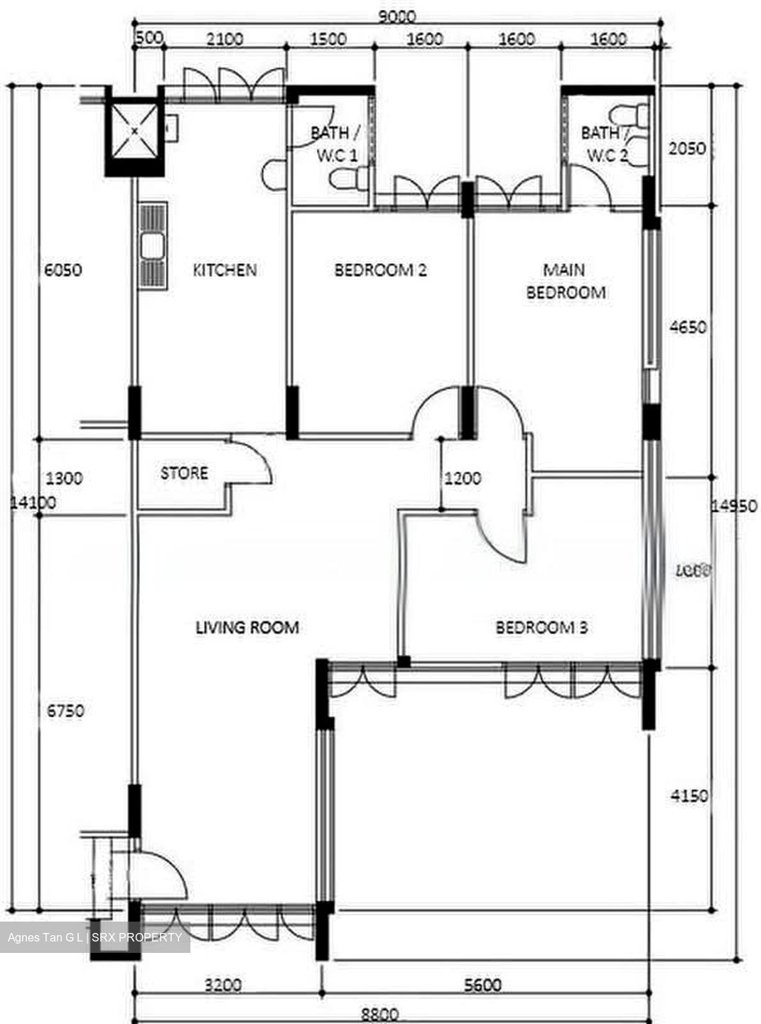 Blk 234 Yishun Street 21 (Yishun), HDB 4 Rooms #584993001